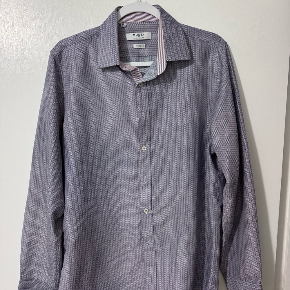 Men's Purple Dress Shirt